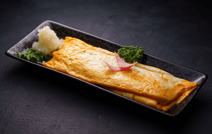 鉄と魚 黒おじ　鉄板鯛出汁巻き